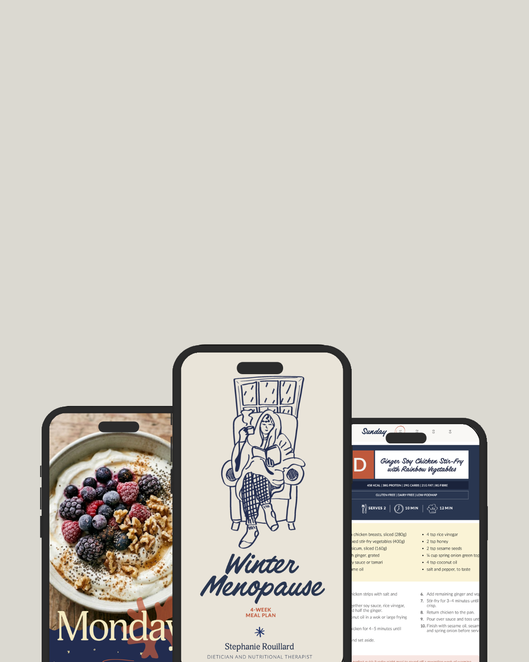 Winter Menopause Meal Plan | 4-weeks